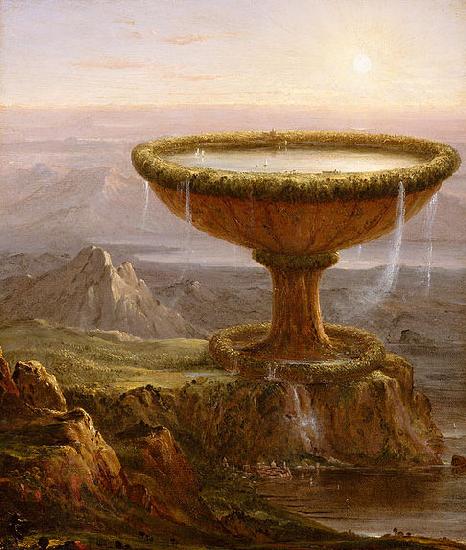 Thomas Cole The Titan's Goblet oil painting picture